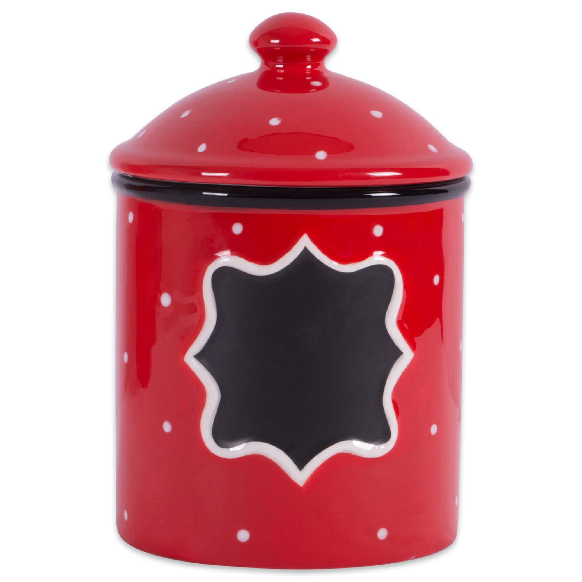 DII® Small Ceramic Red Canister